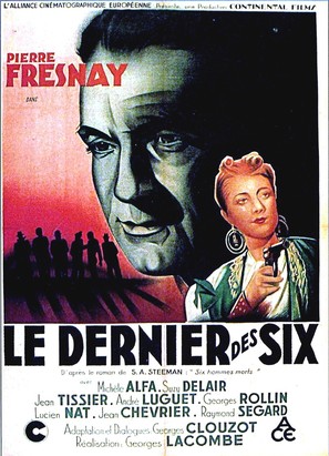 Le dernier des six - French Movie Poster (thumbnail)