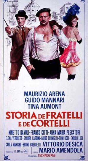 Storia de fratelli e de cortelli - Italian Movie Poster (thumbnail)