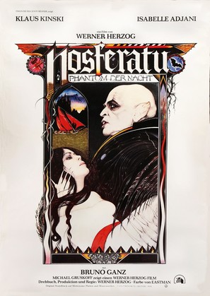 Nosferatu: Phantom der Nacht - German Movie Poster (thumbnail)
