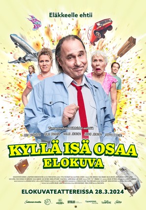 Kyll&auml; is&auml; osaa -elokuva - Finnish Movie Poster (thumbnail)