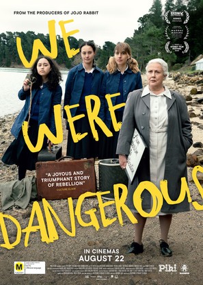 We Were Dangerous - New Zealand Movie Poster (thumbnail)