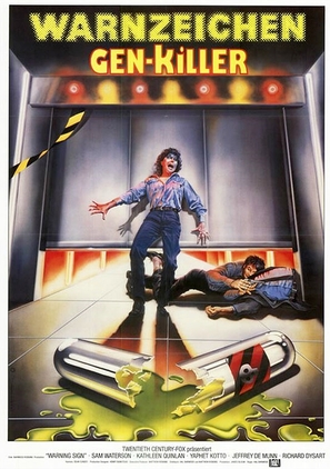 Warning Sign - German Movie Poster (thumbnail)