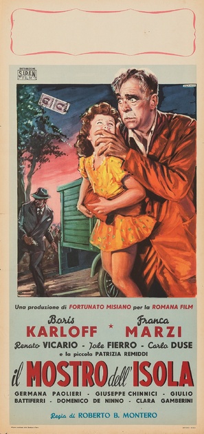 Il mostro dell&#039;isola - Italian Movie Poster (thumbnail)
