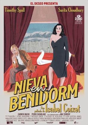 It Snows in Benidorm - Spanish Movie Poster (thumbnail)