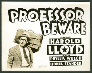 Professor Beware - Movie Poster (thumbnail)