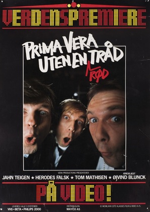 Prima Vera uten en r&oslash;d tr&aring;d - Norwegian Movie Cover (thumbnail)
