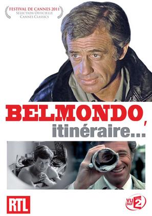 Belmondo, itin&eacute;raire... - French DVD movie cover (thumbnail)