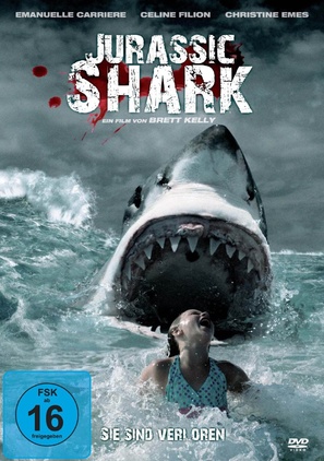 Jurassic Shark - German DVD movie cover (thumbnail)