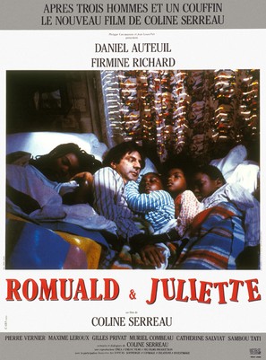Romuald et Juliette - French Movie Poster (thumbnail)