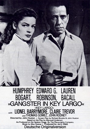 Key Largo - German Movie Poster (thumbnail)