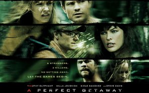 A Perfect Getaway - British Movie Poster (thumbnail)