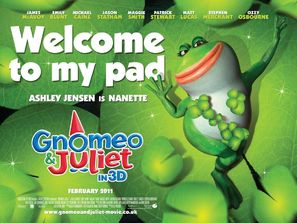 Gnomeo &amp; Juliet - British Movie Poster (thumbnail)