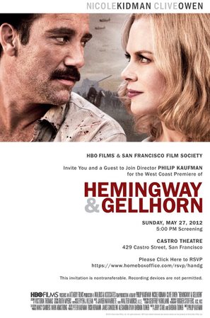 Hemingway &amp; Gellhorn - Movie Poster (thumbnail)