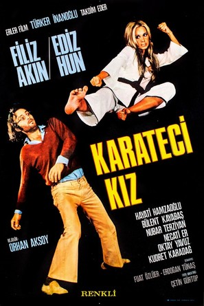 Karateci Kiz - Turkish Movie Poster (thumbnail)