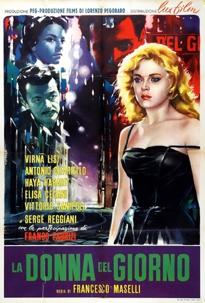 Donna del giorno, La - Italian Movie Poster (thumbnail)