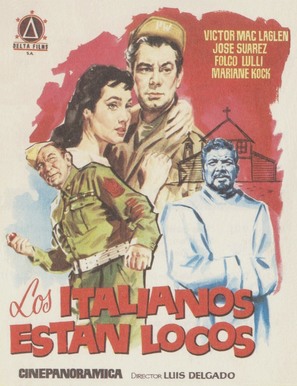 Gli italiani sono matti - Spanish Movie Poster (thumbnail)