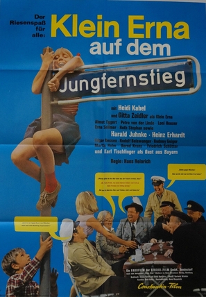 Klein Erna auf dem Jungfernstieg - German Movie Poster (thumbnail)