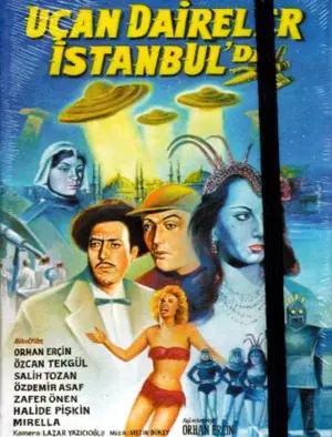 Uçan daireler Istanbulda Poster