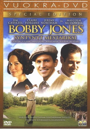 Bobby Jones, Stroke of Genius - Finnish DVD movie cover (thumbnail)