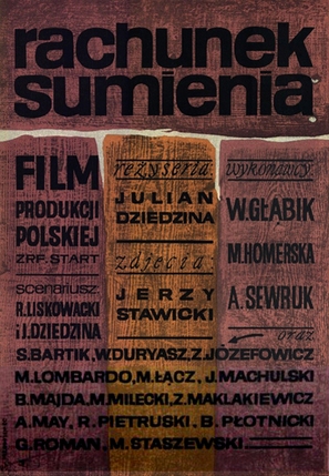 Rachunek sumienia - Polish Movie Poster (thumbnail)