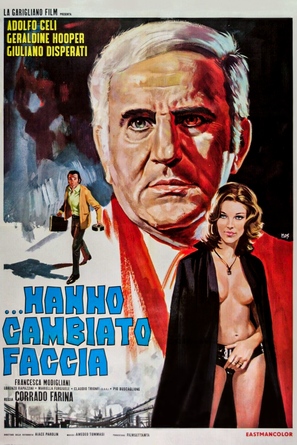 Hanno cambiato faccia - Italian Movie Poster (thumbnail)