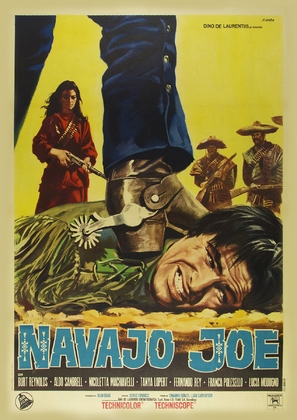 Navajo Joe - Italian Movie Poster (thumbnail)