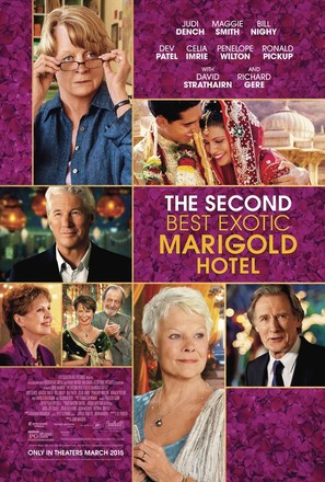 The Second Best Exotic Marigold Hotel - Movie Poster (thumbnail)
