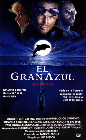 Le grand bleu - Spanish Movie Cover (thumbnail)