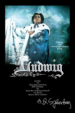 Ludwig - Requiem f&uuml;r einen jungfr&auml;ulichen K&ouml;nig - German DVD movie cover (thumbnail)