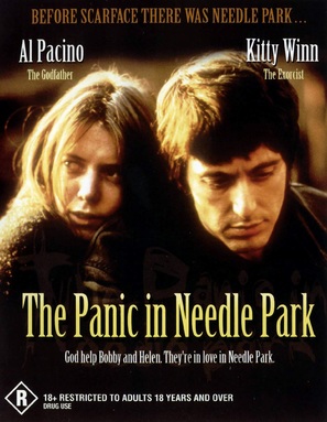 The Panic in Needle Park - Australian DVD movie cover (thumbnail)