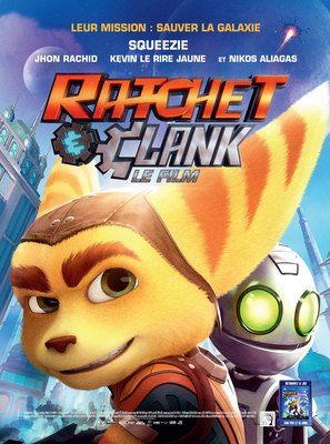Ratchet and Clank - French Movie Poster (thumbnail)