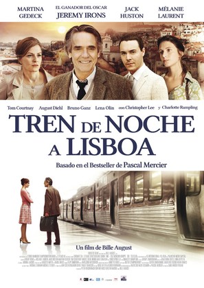 Night Train to Lisbon - Spanish Movie Poster (thumbnail)