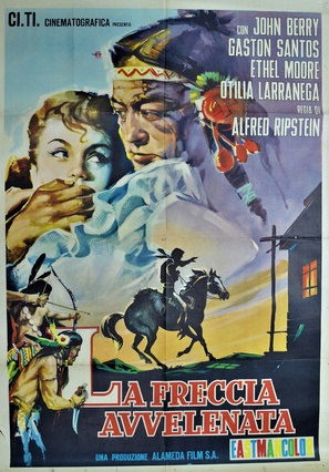 La flecha envenenada - Italian Movie Poster (thumbnail)