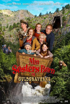 Min s&oslash;sters b&oslash;rn og guldgraverne - Danish Movie Poster (thumbnail)