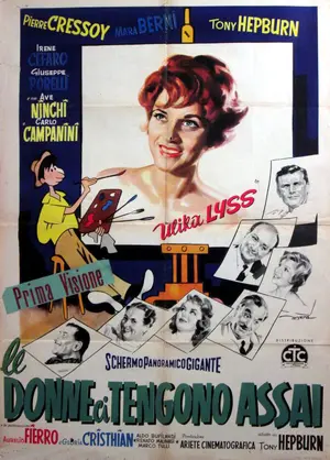 Le donne ci tengono assai Poster