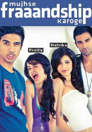 Mujhse Fraaandship Karoge - Indian DVD movie cover (thumbnail)