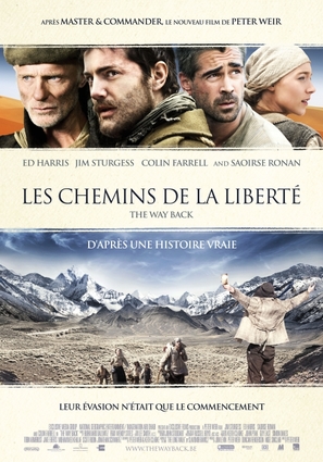 The Way Back - Belgian Movie Poster (thumbnail)