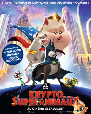 DC League of Super-Pets - French Movie Poster (thumbnail)