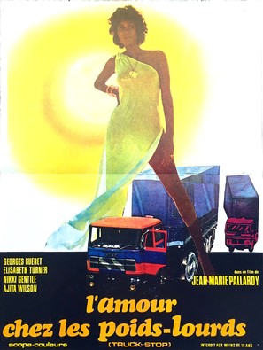 L&#039;amour chez les poids lourds - French Movie Poster (thumbnail)