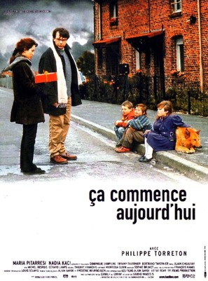 &Ccedil;a commence aujourd&#039;hui - French Movie Poster (thumbnail)