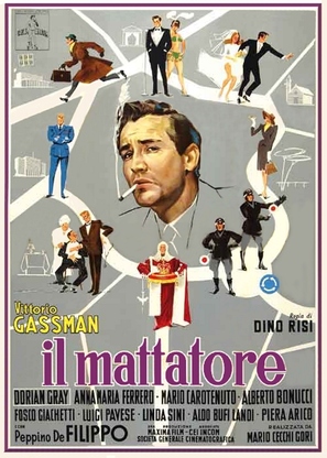 Il Mattatore - Italian Movie Poster (thumbnail)