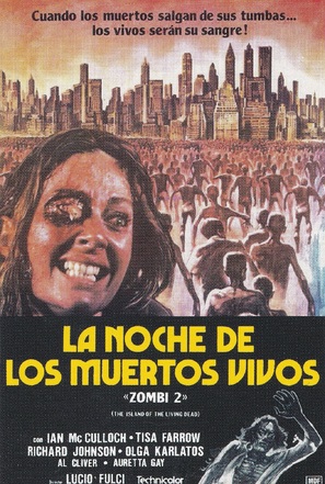 Zombi 2 - Venezuelan Movie Poster (thumbnail)