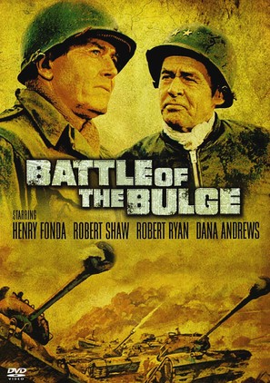 Battle of the Bulge - DVD movie cover (thumbnail)
