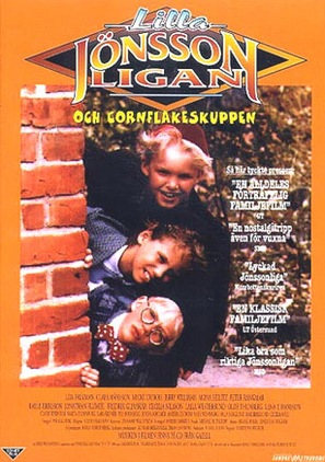 Lilla J&ouml;nssonligan och cornflakeskuppen - Swedish Movie Poster (thumbnail)