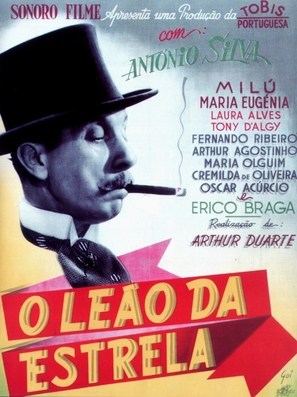 O Le&atilde;o da Estrela - Portuguese DVD movie cover (thumbnail)