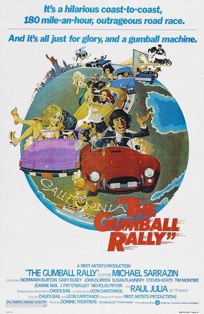 The Gumball Rally - Movie Poster (thumbnail)