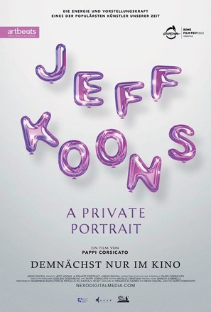 Jeff Koons: A Private Portrait - German Movie Poster (thumbnail)