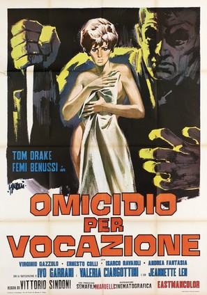 Omicidio per vocazione - Italian Movie Poster (thumbnail)