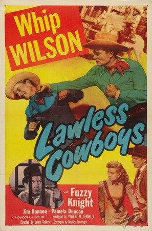 Lawless Cowboys - Movie Poster (thumbnail)