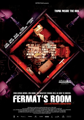 La habitaci&oacute;n de Fermat - British Movie Poster (thumbnail)